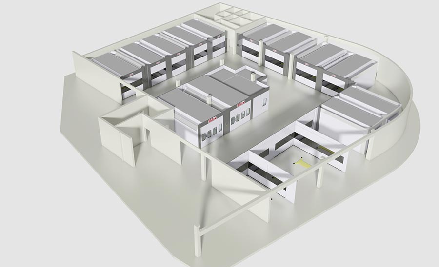 Cabine per la verniciatura - Tricon