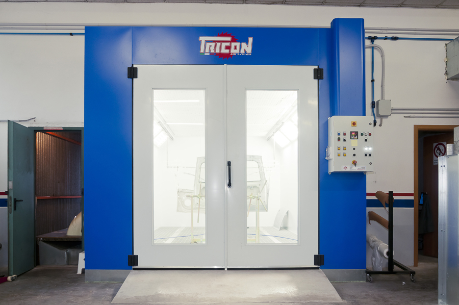 Verniciatura carrozzerie industriali - Tricon